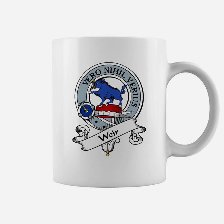 Weir Clan Badge Scottish Clan Badges Coffee Mug