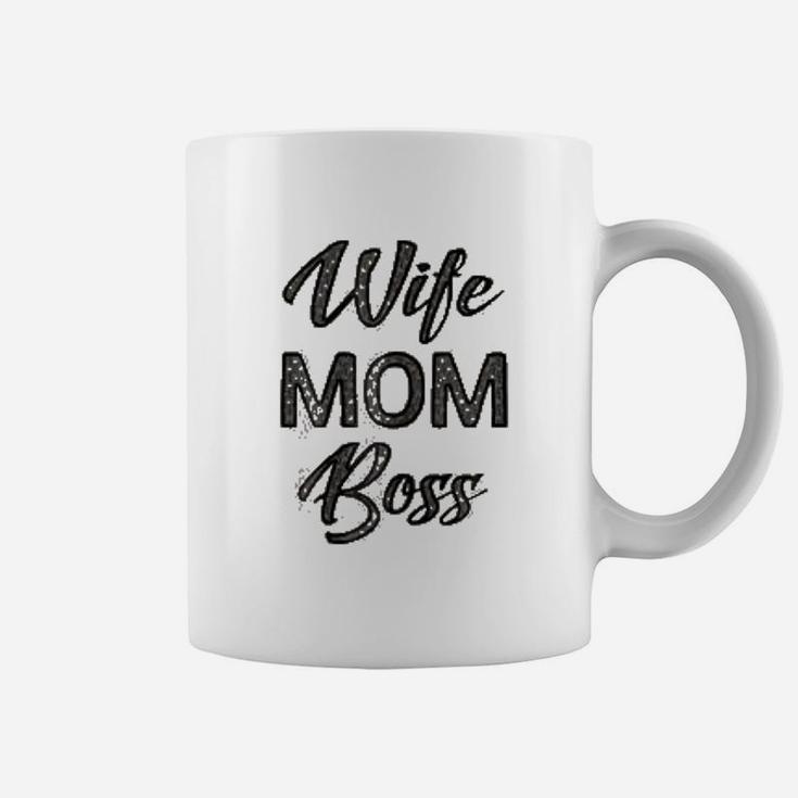 Wife Mom Boss Mothers Day Gift Coffee Mug