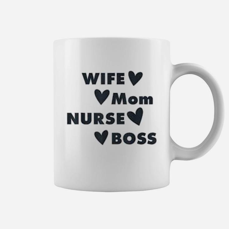Wife Mom Nurse Boss Mothers Day Funny Cool Gift Coffee Mug