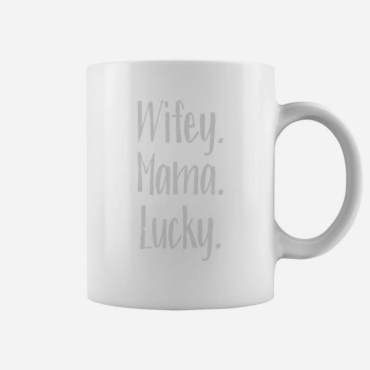 Wifey Mama Lucky Light Coffee Mug