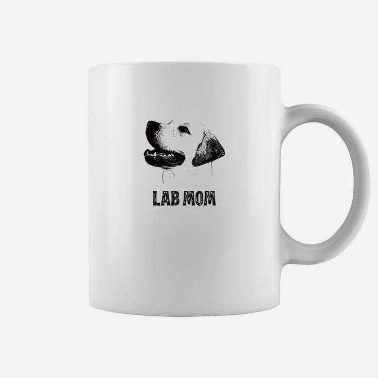 Womens Lab Mom Golden Labrador Retriever Mom Coffee Mug
