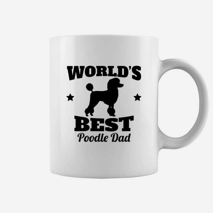 World's Best Poodle Dad - Men's T-shirt Coffee Mug