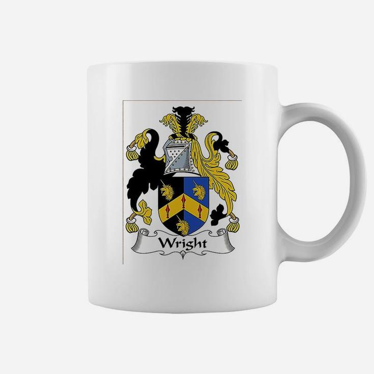 Wright Coat Of Arms Wright Family Crest Coffee Mug