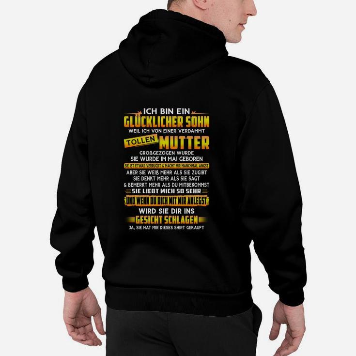 Ich Bin Ein Glücklicher Sohn 5 Hoodie