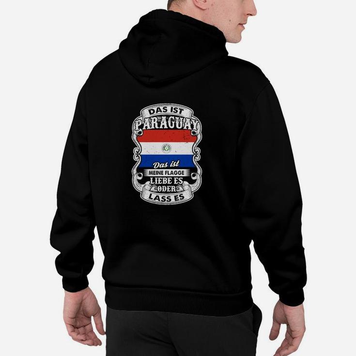 Paraguay Stolz Schwarzes Hoodie, Patriotischer Spruch Design