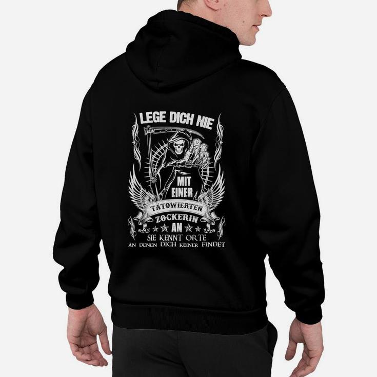 Reaper Tätowierte Zockerin Hoodie