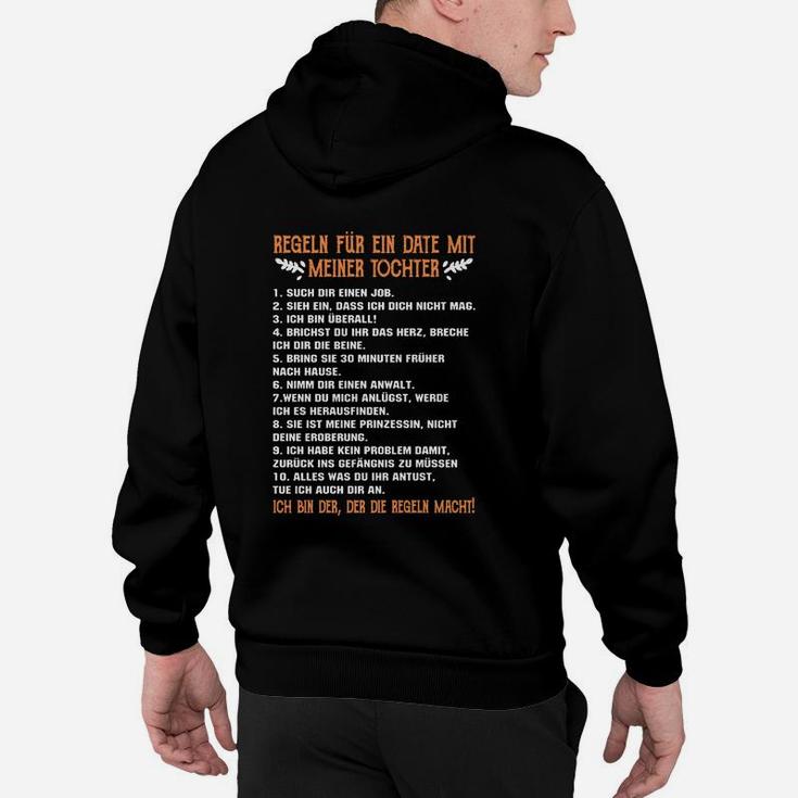 Regeln für das Date mit meiner Tochter Hoodie, Vater Überwachungs Tee