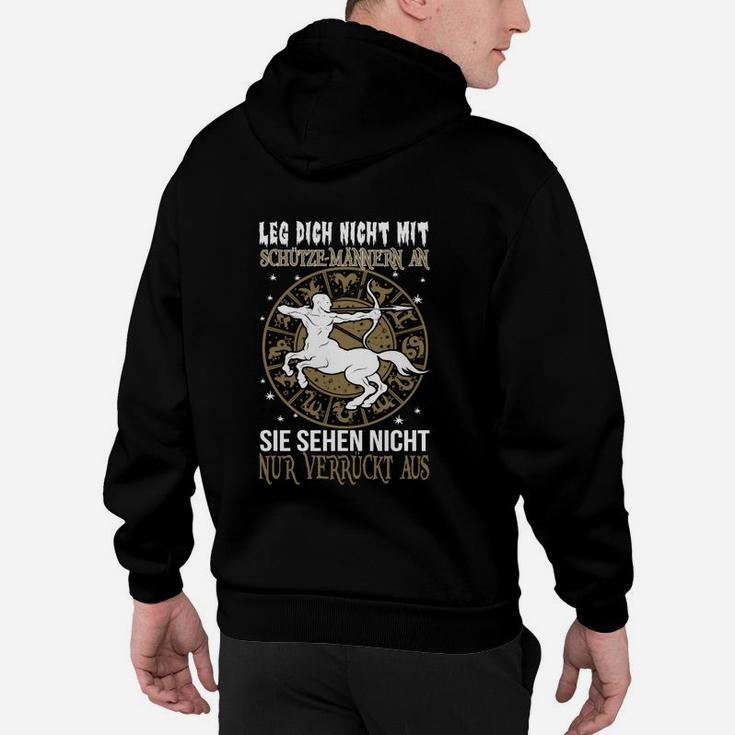 Schäferhundbesitzer Warnung Hoodie, Lustiges Schwarzes Tee mit Spruch