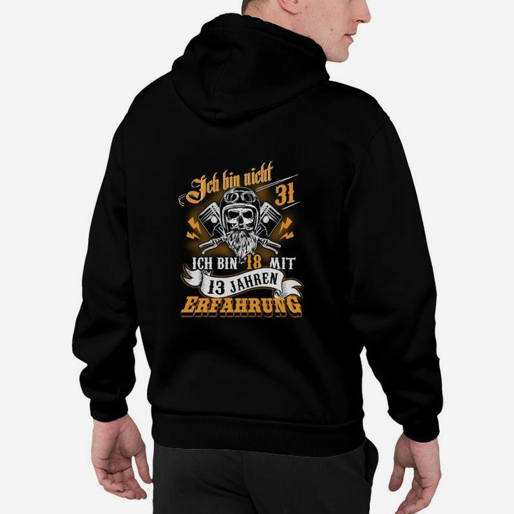 Schwarzes Hoodie 18 mit 13 Jahren Erfahrung & Totenkopf-Design