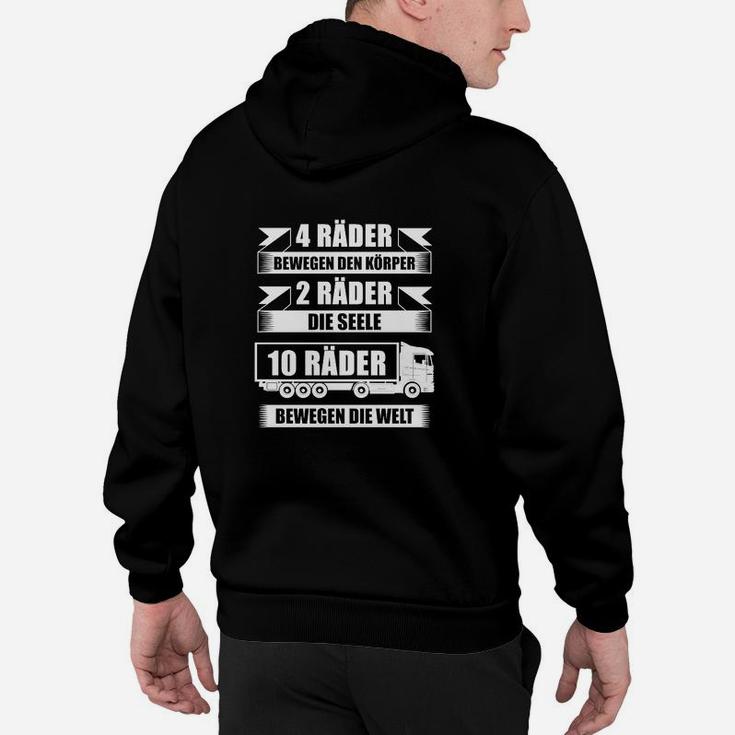 Trucker Lkw Fernfahrer Lkw Fahrer Welt Hoodie