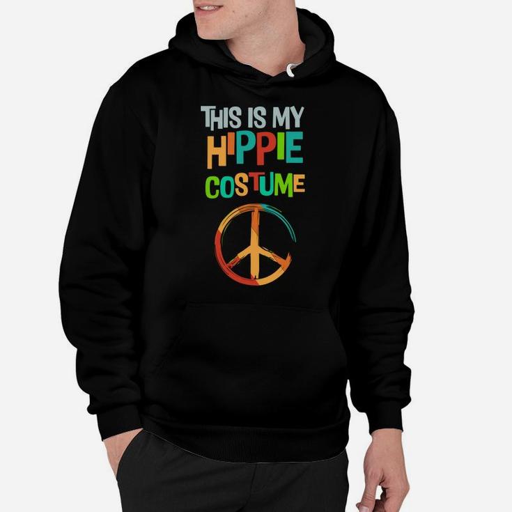 Hippie Peace Sign Men's Zip Up Hoodie
