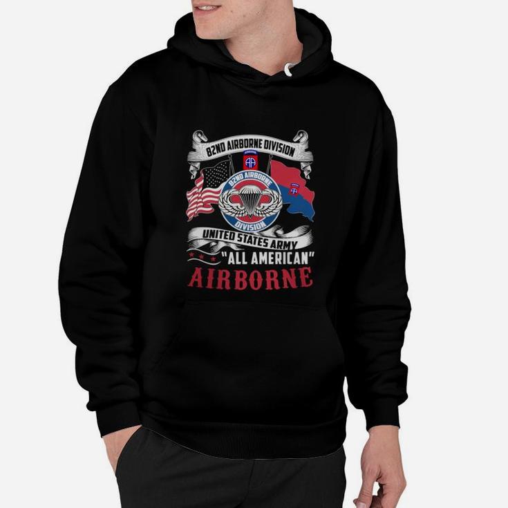 82nd Airborne Division United Dtates Army All American Airborne Hoodie