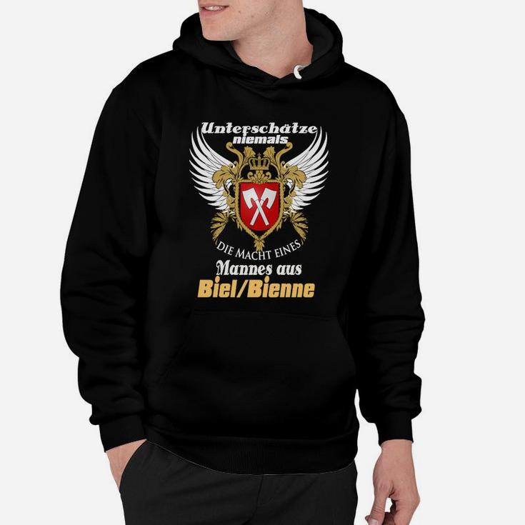 Adler Motiv Herren Hoodie Macht eines Mannes aus Biel/Bienne