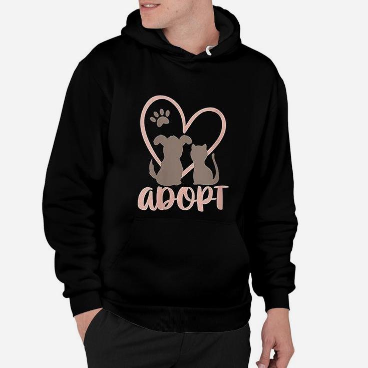 Adopt Rescue Pet Owner Rescue Mom Or Dad Hoodie