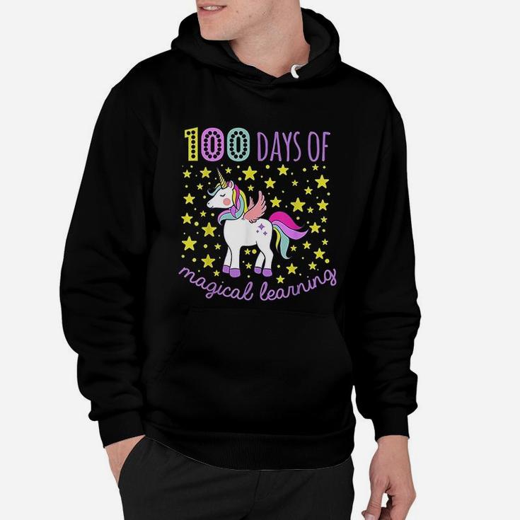 Adorable 100 Days Of Magical Learning School Unicorn Hoodie