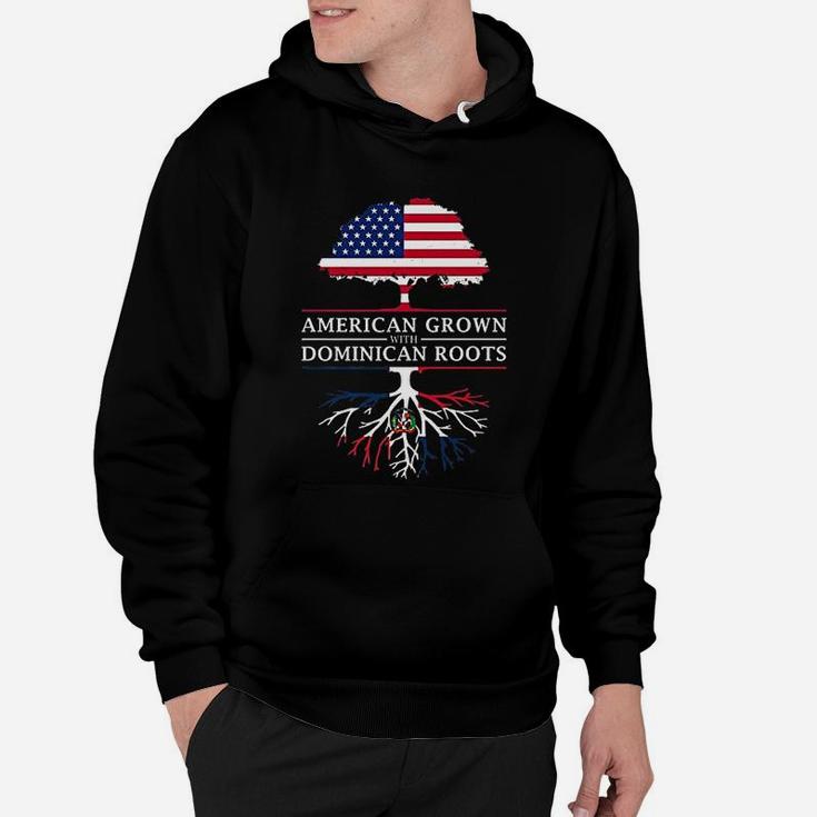 American Grown With Dominican Roots Dominican Republic Hoodie
