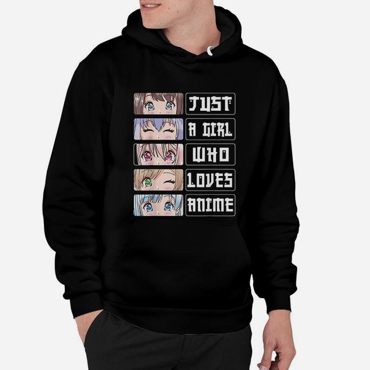 Anime Girl Gift Just A Girl Who Loves Anime Hoodie