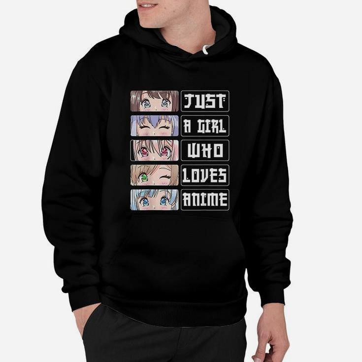 Anime Girl Gift Just A Girl Who Loves Anime Hoodie
