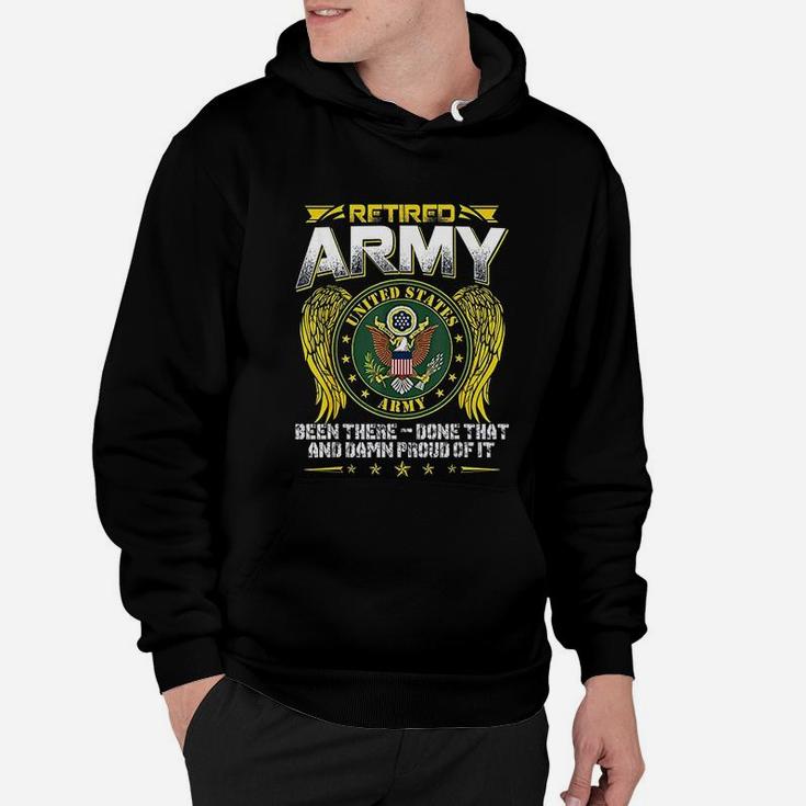 Army Retired Military Us Army Retirement Hoodie