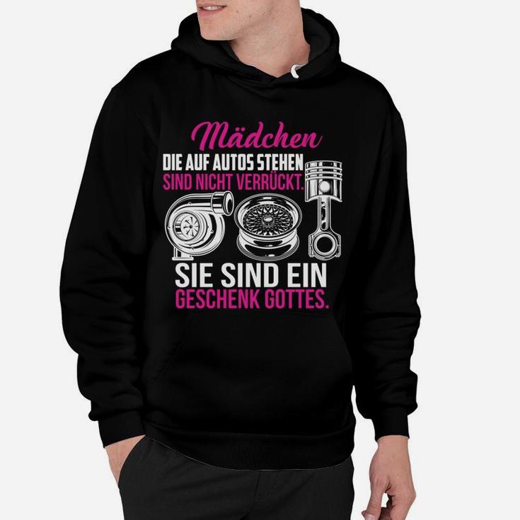 Auto-Enthusiasten Damen Hoodie, Spruch für Autofans