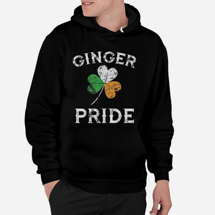 Awesome Ginger Pride St Patricks Day Irish Flag Clover Hoodie