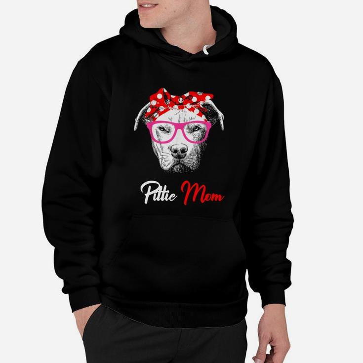 Awesome Womens Pittie Mom Best Pitbull Mom Mother Day Gift Shirt Hoodie