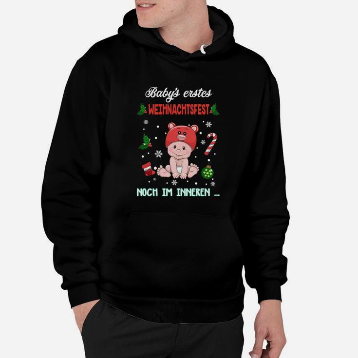 Babys Erstes Weihnachtsfest Noh Im Inneren Hoodie