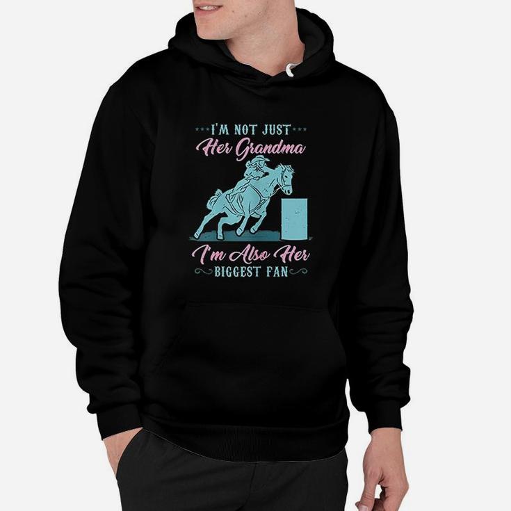 Barrel Racing Gift Equestrian Horse Grandma Hoodie