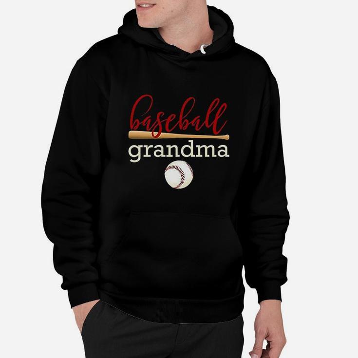 Baseball Grandma Family Baseball Hoodie