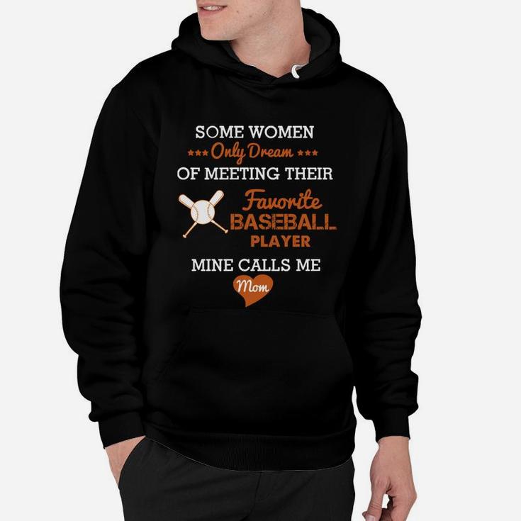 Baseball Mom-favorite Baseball Player Hoodie