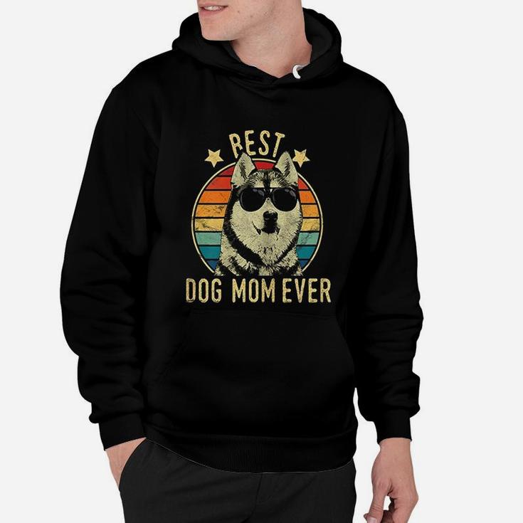 Best Dog Mom Ever Siberian Husky Hoodie