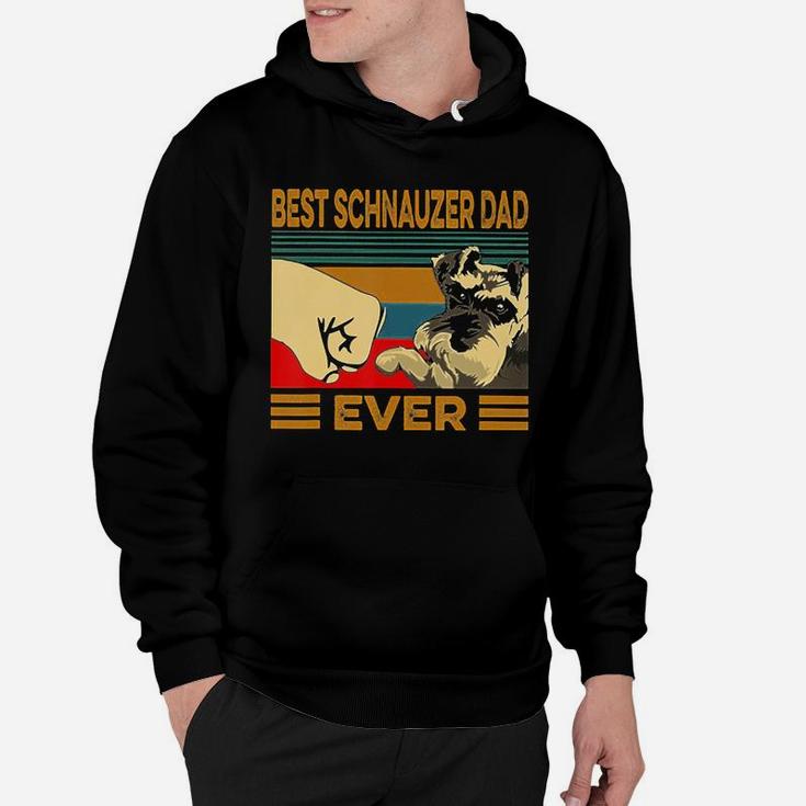 Best Schnauzer Dad Ever Retro Vintage T-shirt Hoodie