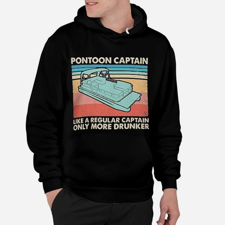 Captain Like A Regular Captain Only Way More Drunker Hoodie
