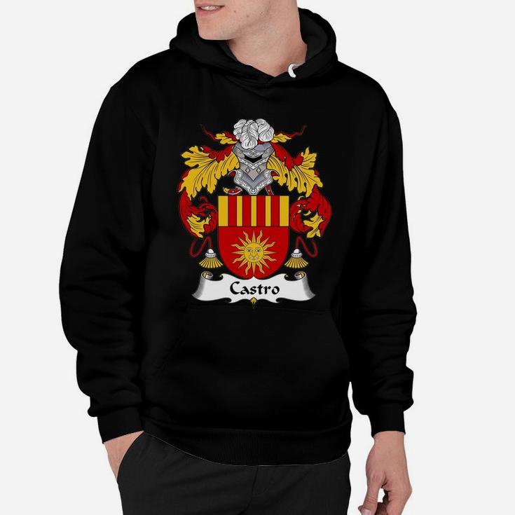 Castro Family Crest Spanish Family Crests Hoodie