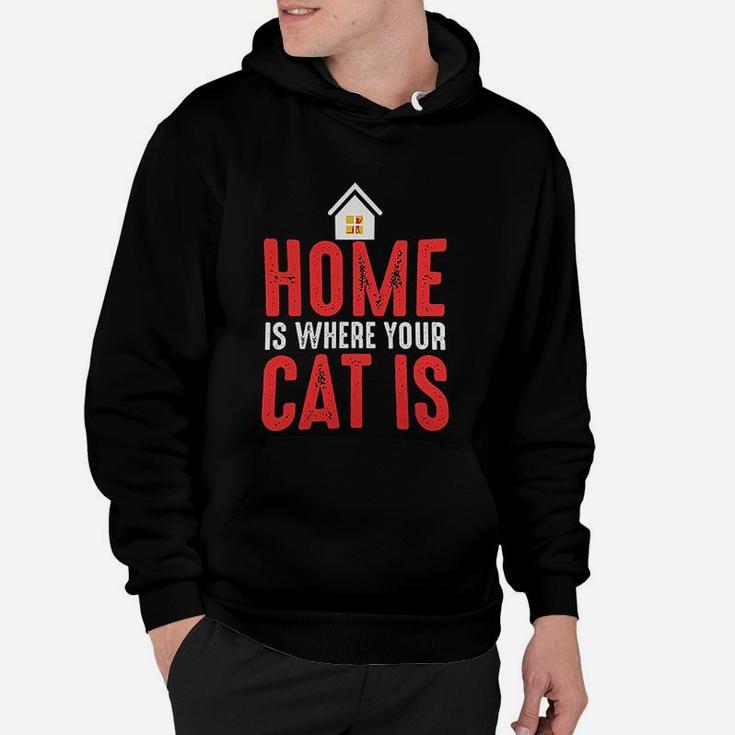 Cat Mom And Gifts Funny Lover Quote Home Is Hoodie