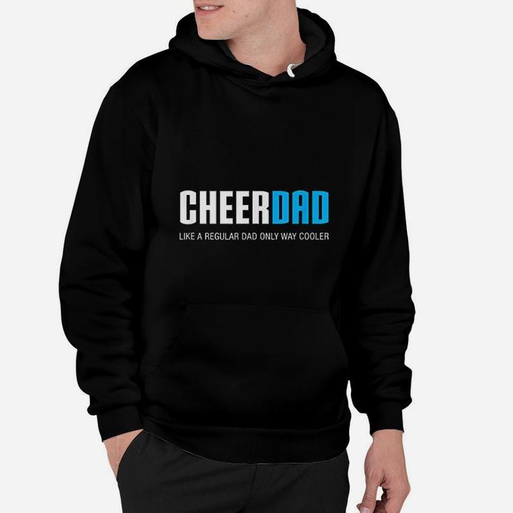 Cheer Dad Funny Cute Fathers Day Gift Cheerleading Hoodie