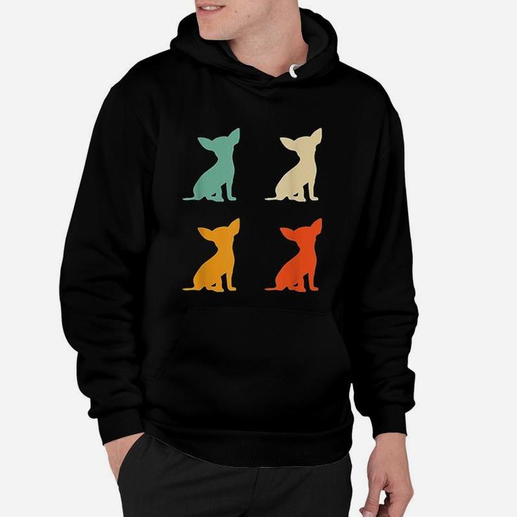 Chihuahua Gift For Dog Lover Retro Chihuahua Vintage Dog Hoodie
