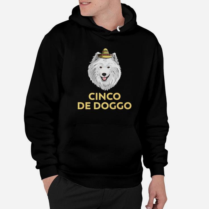 Cinco De Doggo Samoyed Dog Cinco De Mayo Mexican Hoodie