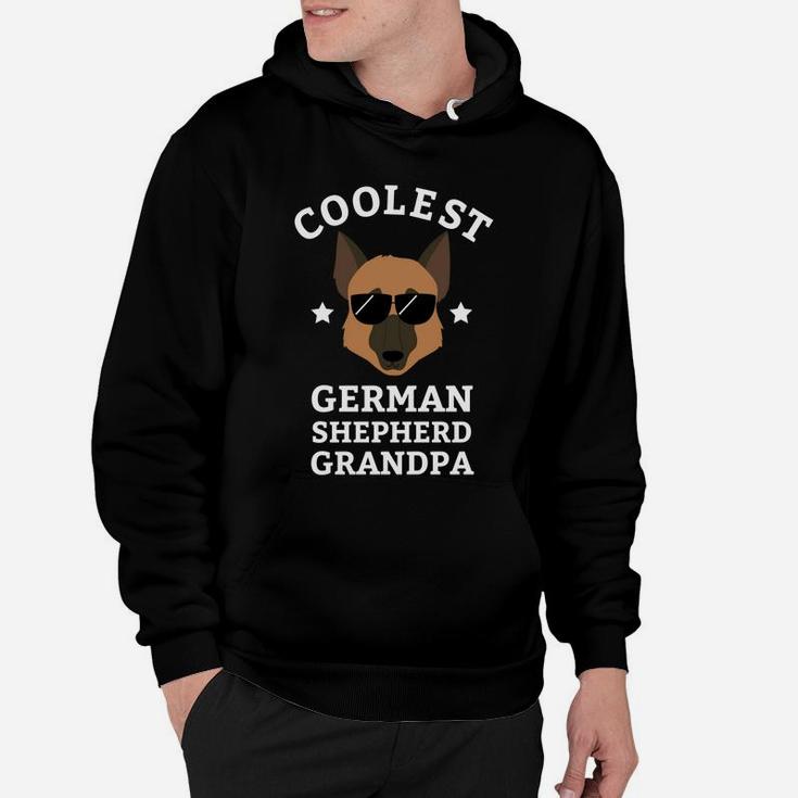 Coolest German Shepherd Grandpa Shirt For Dog Dads Hoodie