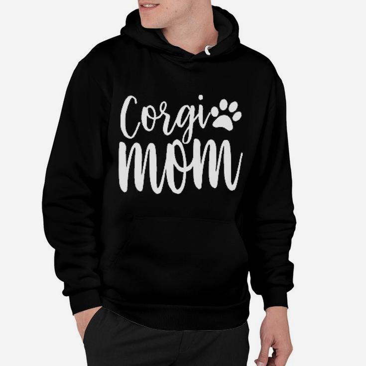 Corgi Mom Dog Lover Printed Ladies Hoodie