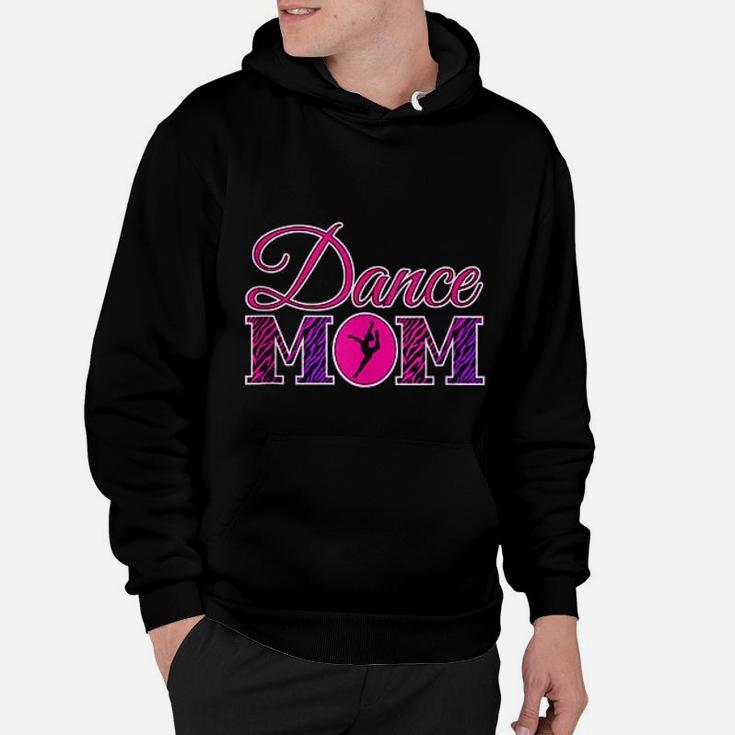 Cute Dance Mom Gift Zebra Print Dance Mom Hoodie