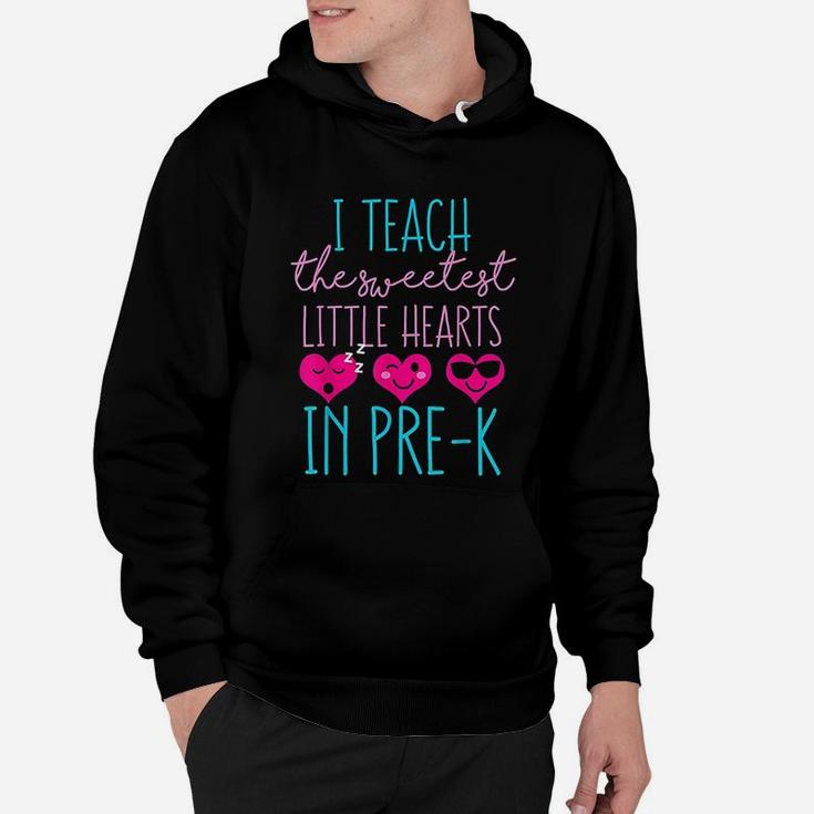 Cute Funny Saying Gift For Sweet Valentines Day Prek Teacher Hoodie