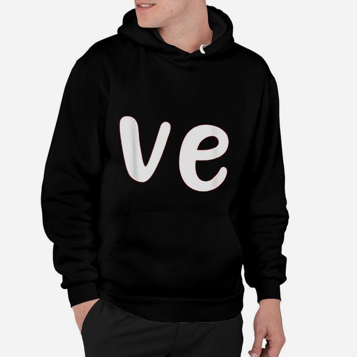 Cute Valentines Day Matching Couple Outfit Gift Love Hoodie