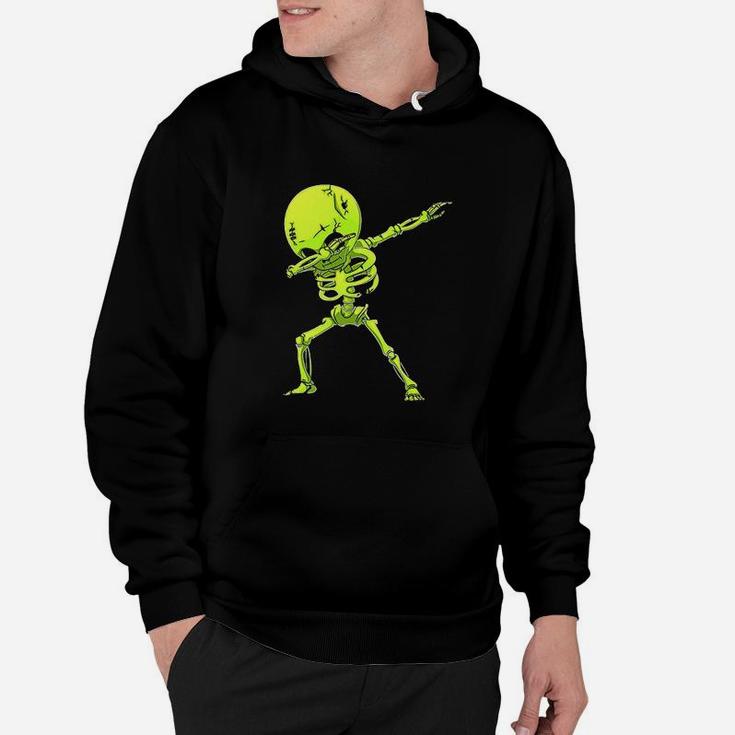 Dabbing Skeleton Kids Halloween Zombie Dab Hoodie