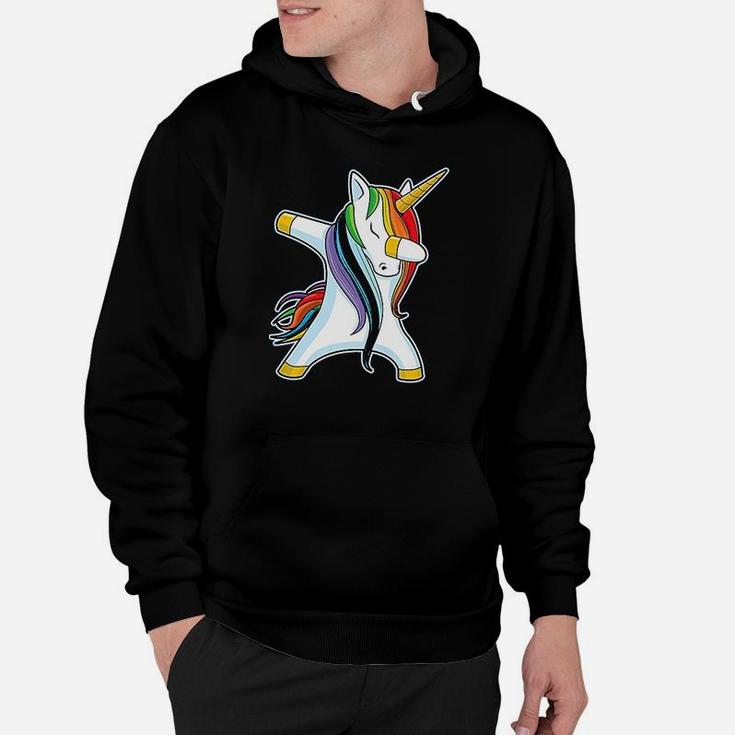 Dabbing unicorn clearance hoodie