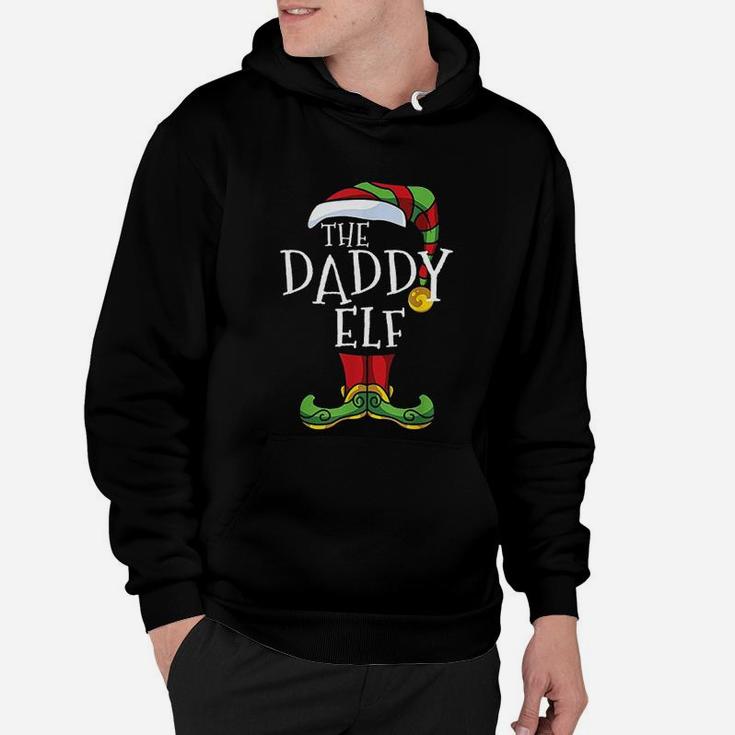 Daddy Elf Family Matching Christmas Group Gift Pajama Hoodie