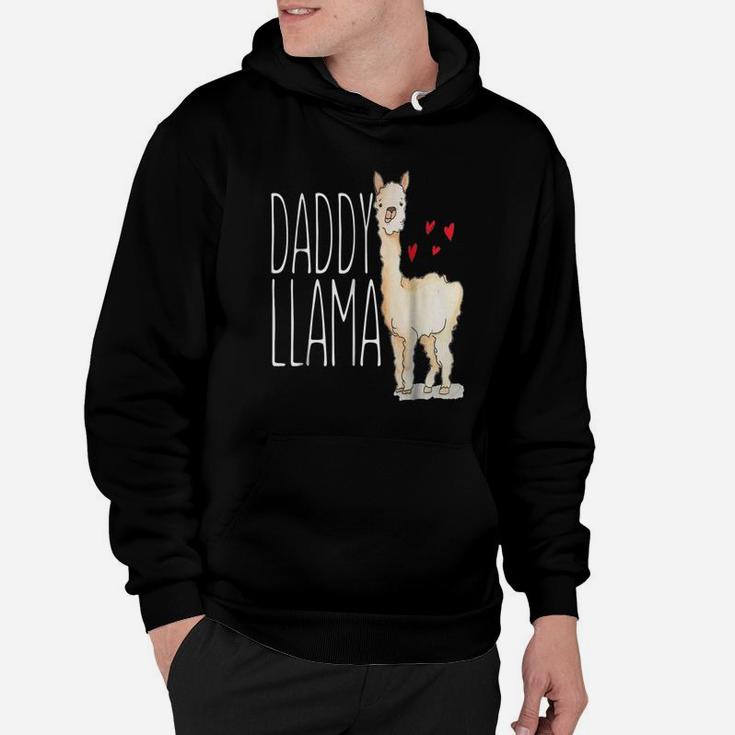 Daddy Llama, dad birthday gifts Hoodie