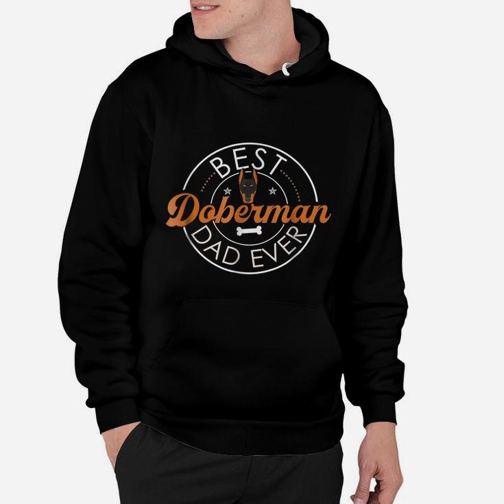 Doberman Dad Shirts Funny Fathers Day Pinscher Dog Best Hoodie