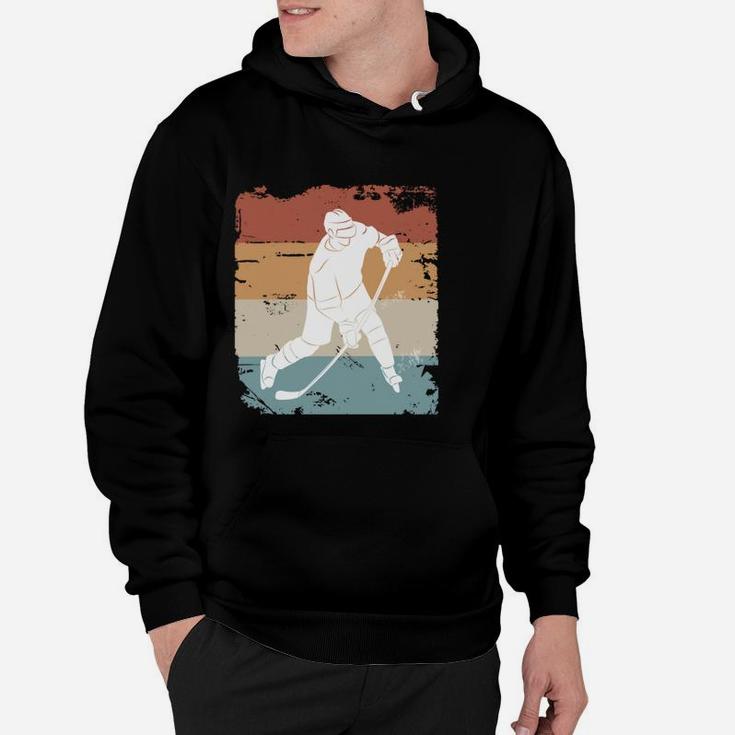 Eishockey Vintage Retro Cool Legendär Mann Legende Hoodie