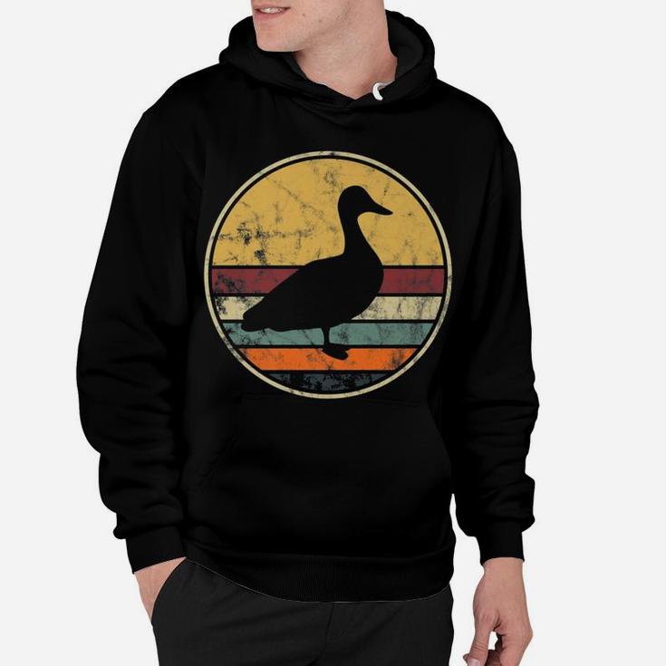 Ente Vintage Geschenk Retro Distressed B Hoodie